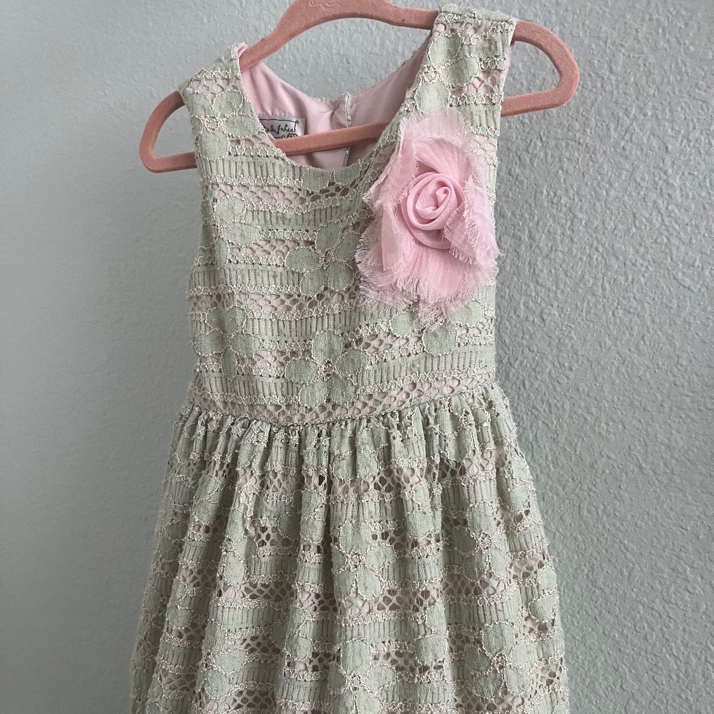 Pippa & Julie eyelet dress